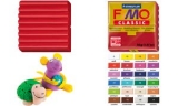 FIMO CLASSIC P�te � modeler, � cuire, bordeaux, 56 g