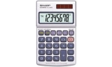 SHARP Calculatrice EL-326 S, fonctionnement solaire/batterie