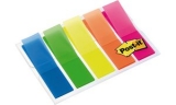 3M Bandes adh�sives Post-it Index, 11,9 x 43,2 mm, d�vidoir