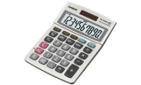 CASIO Calculatrice de bureau MS-100MS, alimentation solaire