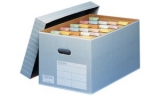 ELBA bo�te d'archives et de transport tric pour A4, gris/