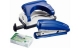LEITZ lot: agrafeuse et perforatrice, bleu