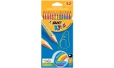 BIC KIDS Crayons de couleur Tropicolors, �tui de 12 carton