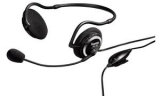 hama Micro-casque PC AC-50, � placer derri�re le cou,