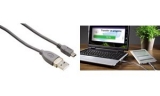 hama c�ble de connexion connecteur USB A - mini connecteur