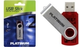 PLATINUM cl� USB 2.0 Twister HighSpeed, 8 GB