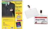 AVERY Zweckform badge avec pince, 90 x 60 mm