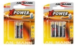 ANSMANN pile alcaline X-Power, Micro AAA, blister de 2