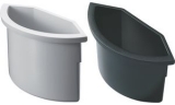 helit Compartiment pour corbeille � papier H69059, gris