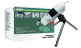 DIGITUS Cam�ra microscope USB 2.0 avec �clairage LED blanc