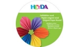 HEYDA Origami Feuilles pliables, rond, 100 mm