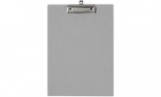MAUL Porte-blocs, en carton avec pince, format A4, gris,