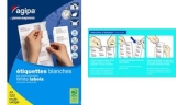 agipa Etiquettes multi-usage, 105 x 74 mm, POSE EXPRESS