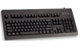 CHERRY Tastatur G81-3000LPCDE-2, mit Anschlusskabel, schwarz