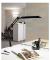 MAUL lampe de bureau LED MAULatlantic avec pied serrage, blanc