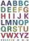 HERMA stickers alphabet MAGIC