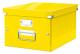 LEITZ Boîte de rangement Click & Store WOW A4 jaune