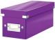 LEITZ Boîte de rangement pour CD Click & Store WOW violet