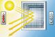 tesa  moustiquaire avec protection solaire pour fenêtre