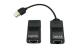 LogiLink Kit Extender USB 1.1, Twisted Pair, connexion: