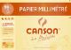 CANSON papier millimétré A4  90g/m2