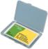 sigel Etui pour cartes de visite-Box transparent mat