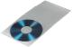 hama Pochette de protection transparente pour CD/DVD