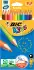 BIC KIDS Crayons de couleur Evolution ECOlutions, étui de 12