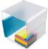 DEFLECTO Boîte de rangement Cube 1 casier cristal